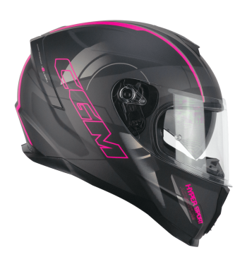 321 ATOM SPORT / Negro Fucsia Fluo Opaco