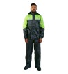 E31 Set Impermeable Clásico Negro /Amarillo Fluo