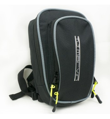 B01 Bolso De Pierna Impermeable Negro