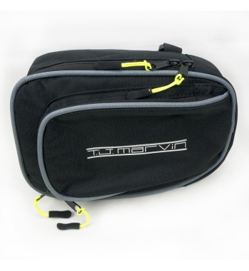 B01 Bolso De Pierna Impermeable Negro