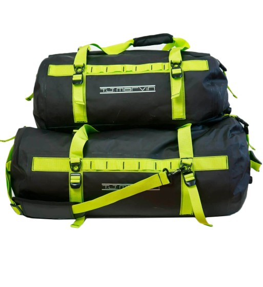 B36 Bolsa Impermeable PRO Negro / Amarillo Fluo