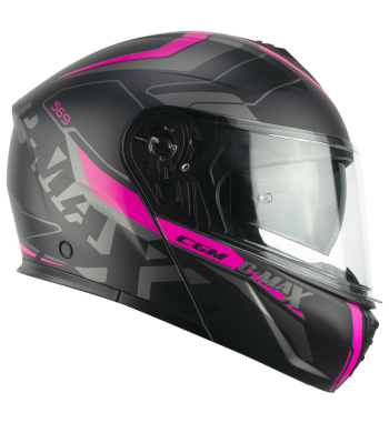 569 C-MAX  CITY / Negro Fucsia Fluo Opaco